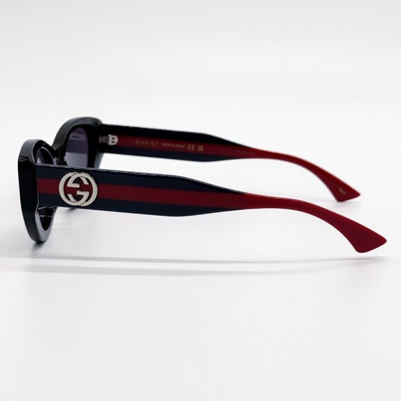 NEW GUCCI GG1862S 004 CAT EYE BLACK/BLUE WOMEN SUNGLASSES GUCCI main image 6